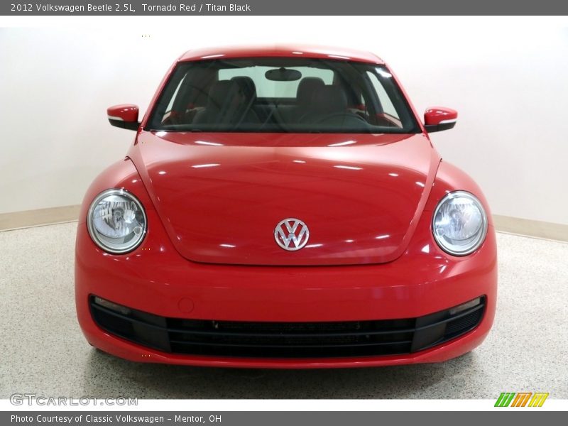 Tornado Red / Titan Black 2012 Volkswagen Beetle 2.5L