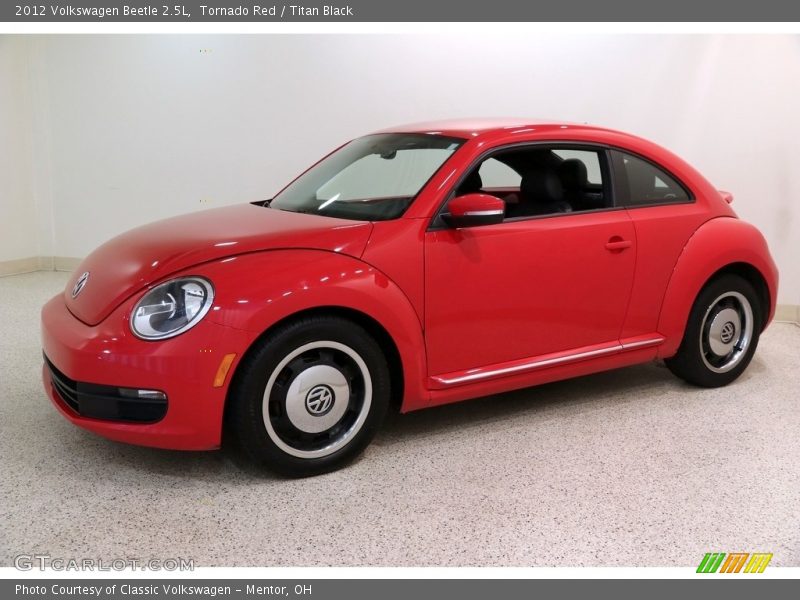 Tornado Red / Titan Black 2012 Volkswagen Beetle 2.5L