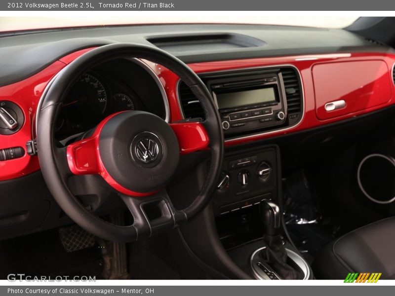 Tornado Red / Titan Black 2012 Volkswagen Beetle 2.5L
