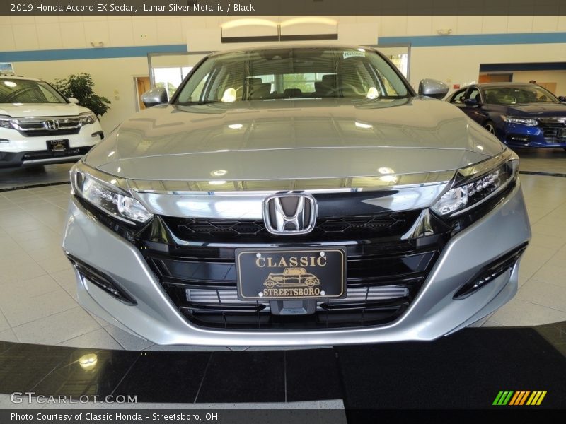 Lunar Silver Metallic / Black 2019 Honda Accord EX Sedan