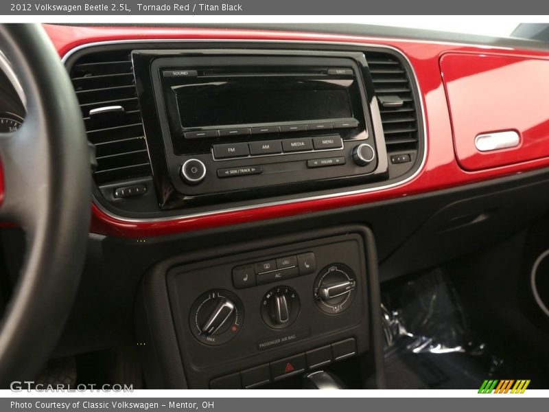 Tornado Red / Titan Black 2012 Volkswagen Beetle 2.5L