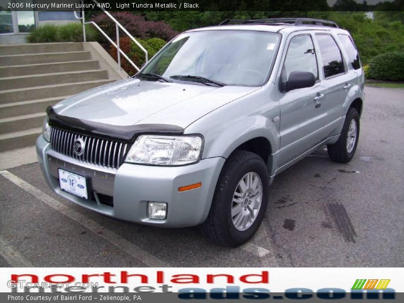 Light Tundra Metallic / Black 2006 Mercury Mariner Luxury 4WD