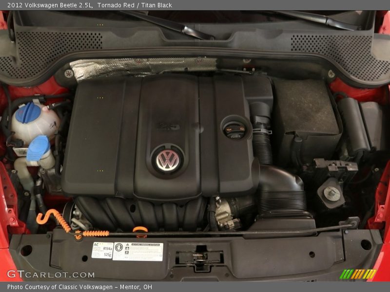 Tornado Red / Titan Black 2012 Volkswagen Beetle 2.5L