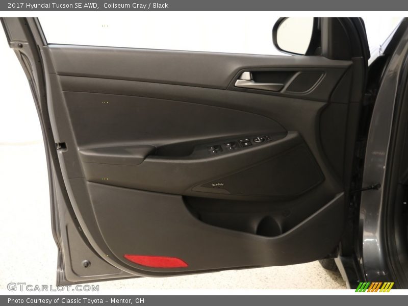 Coliseum Gray / Black 2017 Hyundai Tucson SE AWD