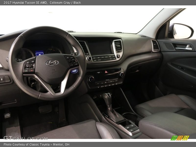 Coliseum Gray / Black 2017 Hyundai Tucson SE AWD