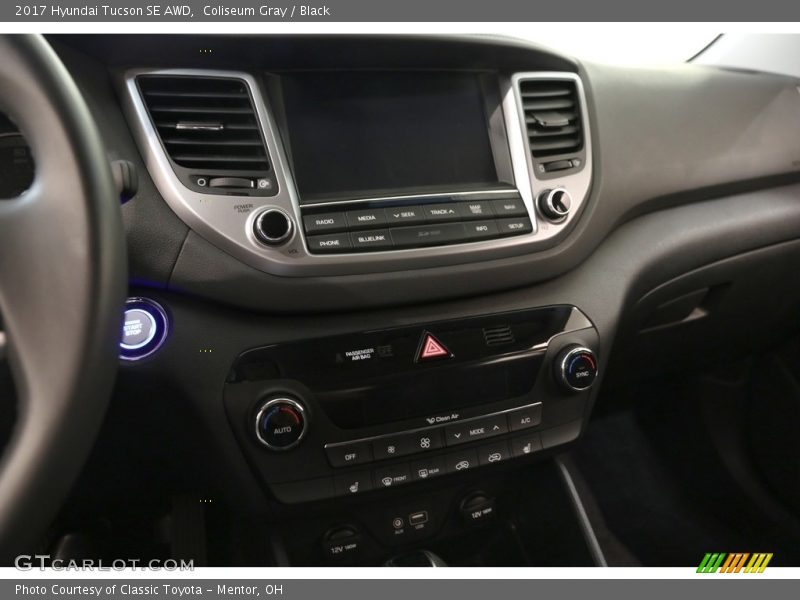 Coliseum Gray / Black 2017 Hyundai Tucson SE AWD