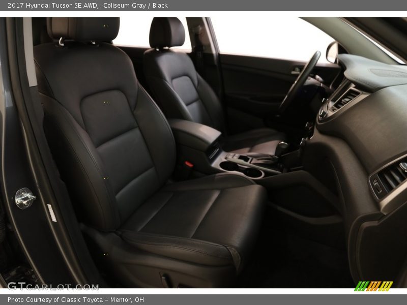 Coliseum Gray / Black 2017 Hyundai Tucson SE AWD