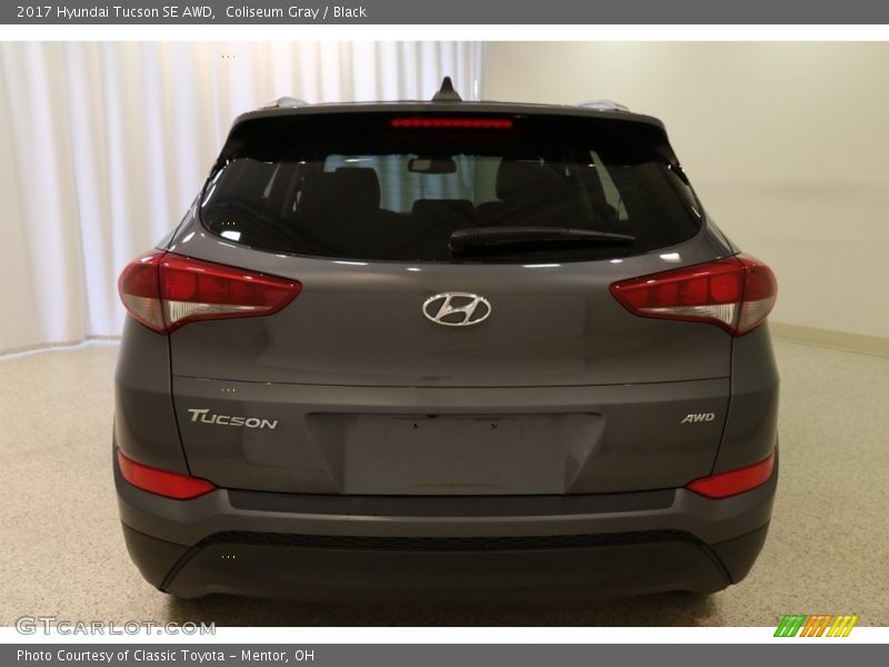Coliseum Gray / Black 2017 Hyundai Tucson SE AWD