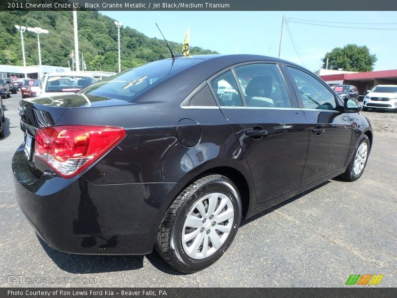 Black Granite Metallic / Jet Black/Medium Titanium 2011 Chevrolet Cruze LS