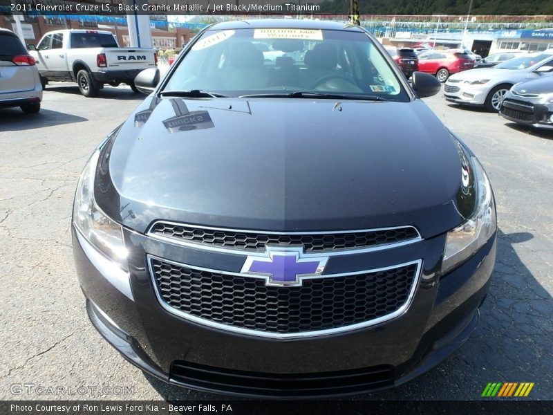 Black Granite Metallic / Jet Black/Medium Titanium 2011 Chevrolet Cruze LS