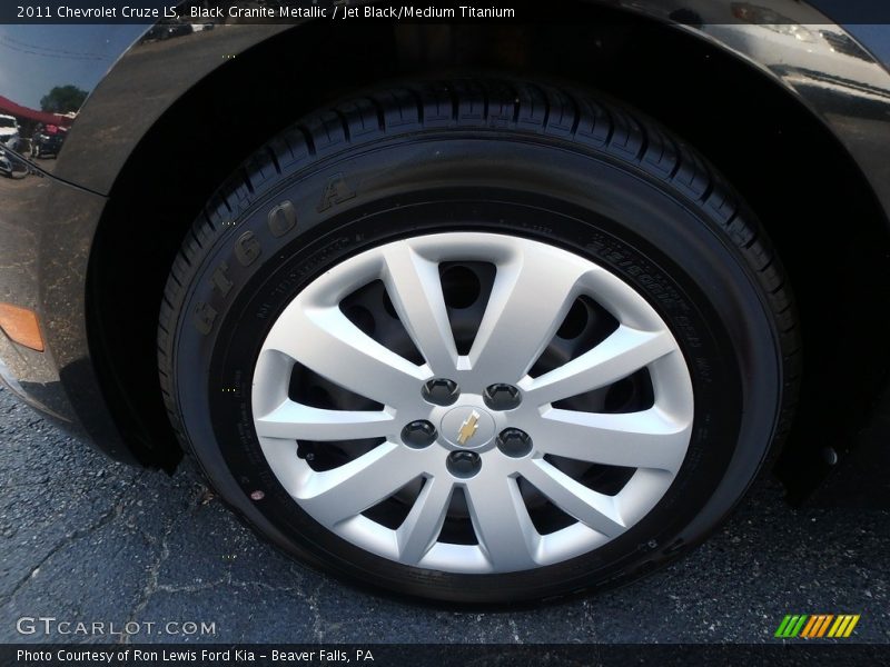 Black Granite Metallic / Jet Black/Medium Titanium 2011 Chevrolet Cruze LS