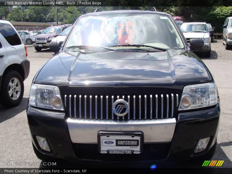 Black / Pebble Beige 2006 Mercury Mariner Luxury 4WD