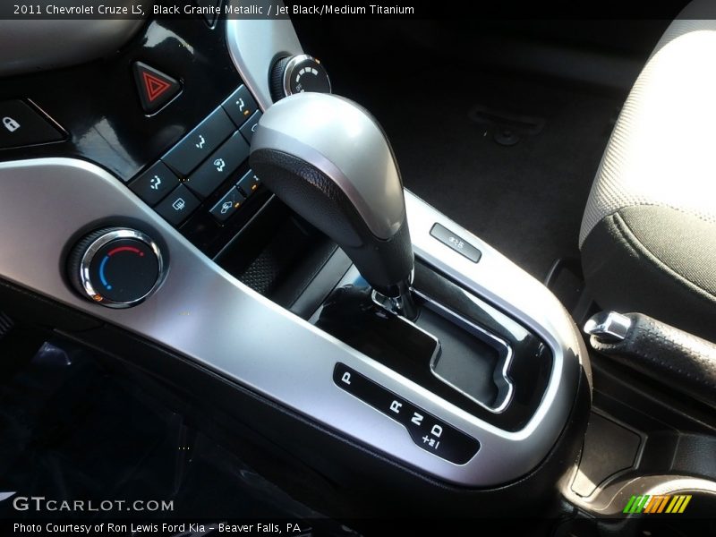 Black Granite Metallic / Jet Black/Medium Titanium 2011 Chevrolet Cruze LS