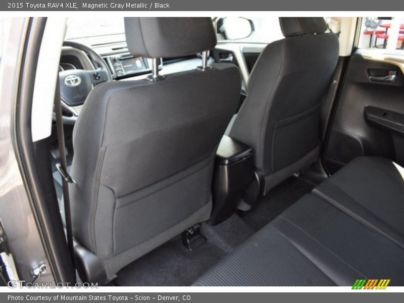Magnetic Gray Metallic / Black 2015 Toyota RAV4 XLE