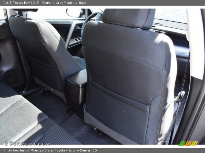 Magnetic Gray Metallic / Black 2015 Toyota RAV4 XLE