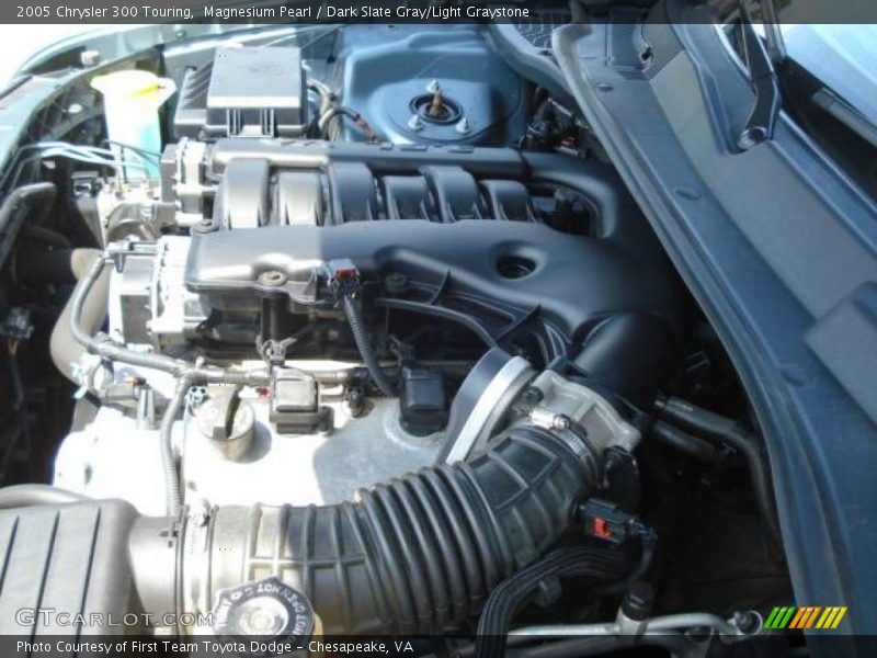 Magnesium Pearl / Dark Slate Gray/Light Graystone 2005 Chrysler 300 Touring
