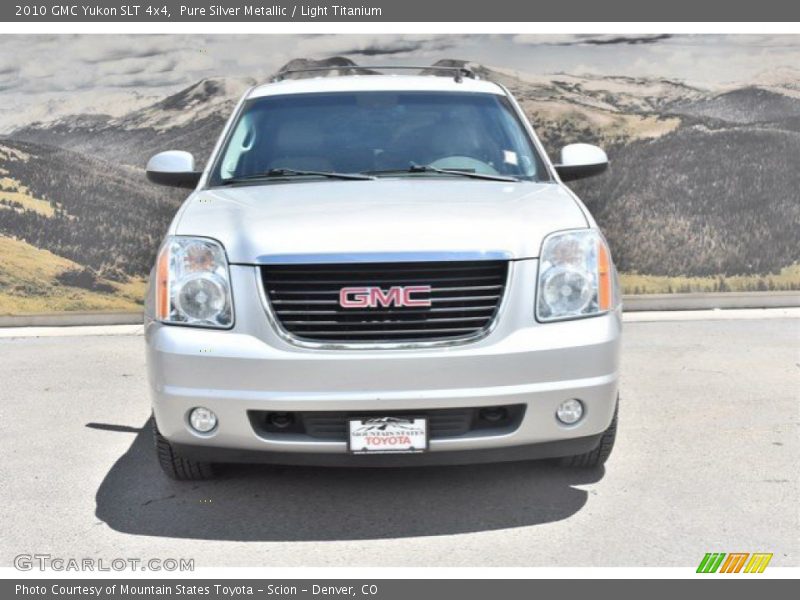 Pure Silver Metallic / Light Titanium 2010 GMC Yukon SLT 4x4