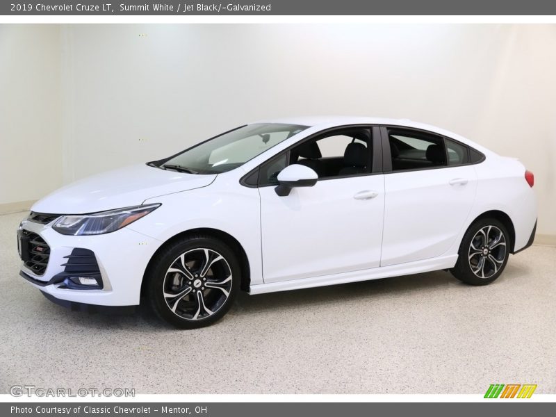 Summit White / Jet Black/­Galvanized 2019 Chevrolet Cruze LT