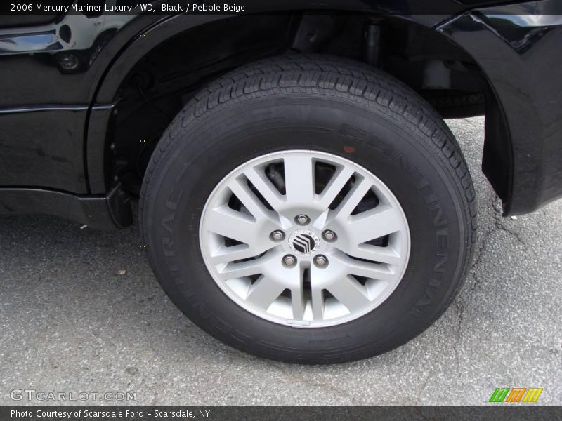 Black / Pebble Beige 2006 Mercury Mariner Luxury 4WD