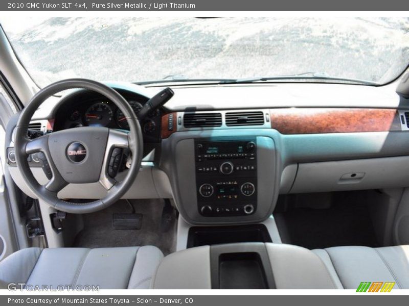 Pure Silver Metallic / Light Titanium 2010 GMC Yukon SLT 4x4