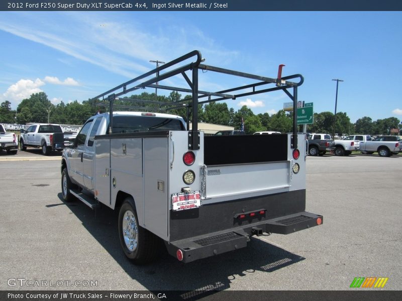Ingot Silver Metallic / Steel 2012 Ford F250 Super Duty XLT SuperCab 4x4