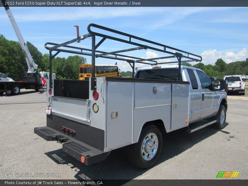 Ingot Silver Metallic / Steel 2012 Ford F250 Super Duty XLT SuperCab 4x4