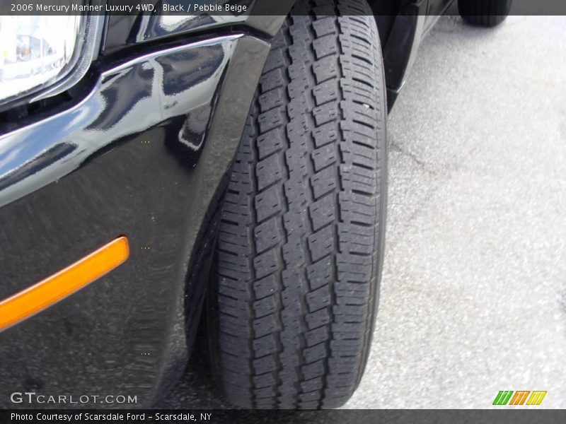 Black / Pebble Beige 2006 Mercury Mariner Luxury 4WD