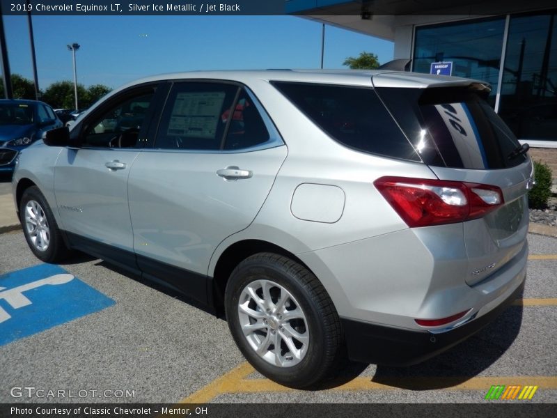 Silver Ice Metallic / Jet Black 2019 Chevrolet Equinox LT
