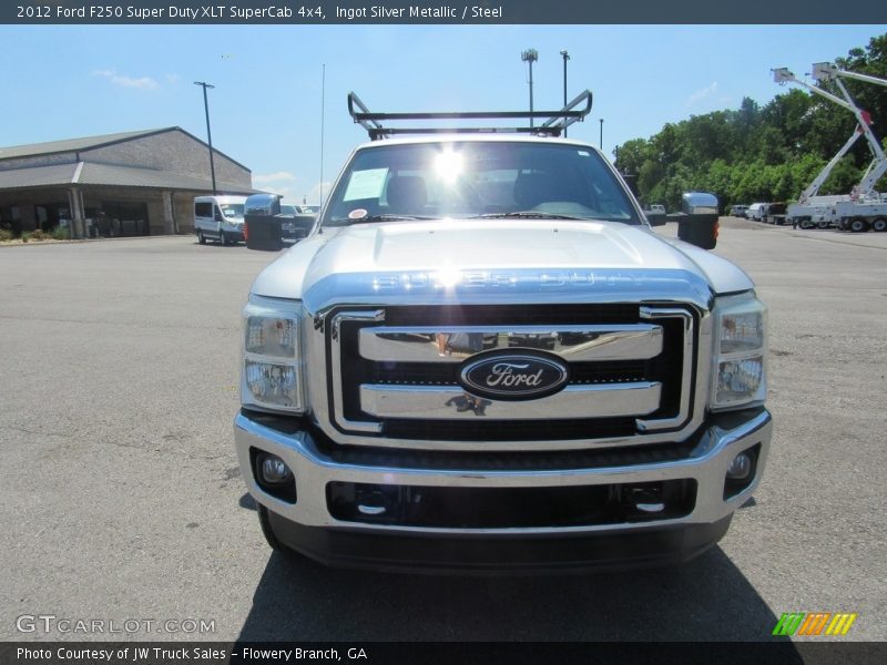 Ingot Silver Metallic / Steel 2012 Ford F250 Super Duty XLT SuperCab 4x4
