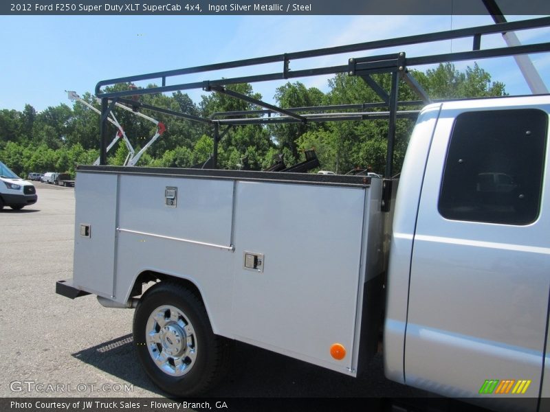 Ingot Silver Metallic / Steel 2012 Ford F250 Super Duty XLT SuperCab 4x4