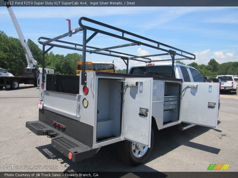 Ingot Silver Metallic / Steel 2012 Ford F250 Super Duty XLT SuperCab 4x4