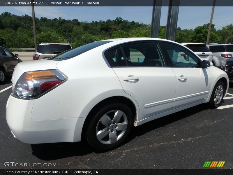 Winter Frost Pearl / Charcoal 2007 Nissan Altima 2.5 S