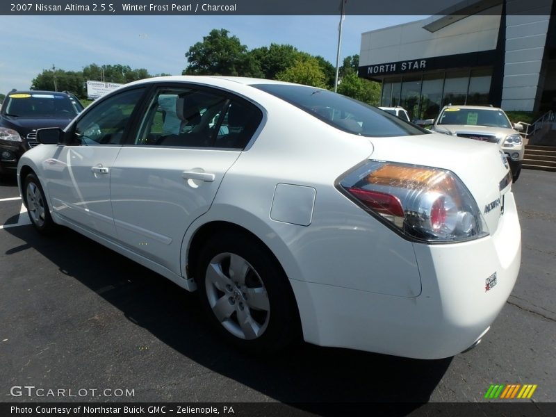 Winter Frost Pearl / Charcoal 2007 Nissan Altima 2.5 S