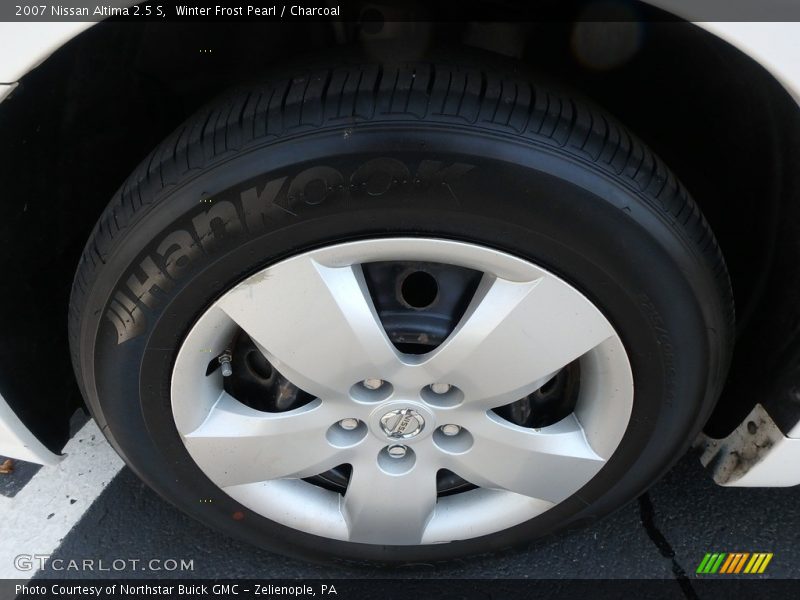 Winter Frost Pearl / Charcoal 2007 Nissan Altima 2.5 S
