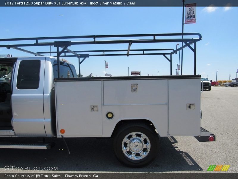 Ingot Silver Metallic / Steel 2012 Ford F250 Super Duty XLT SuperCab 4x4