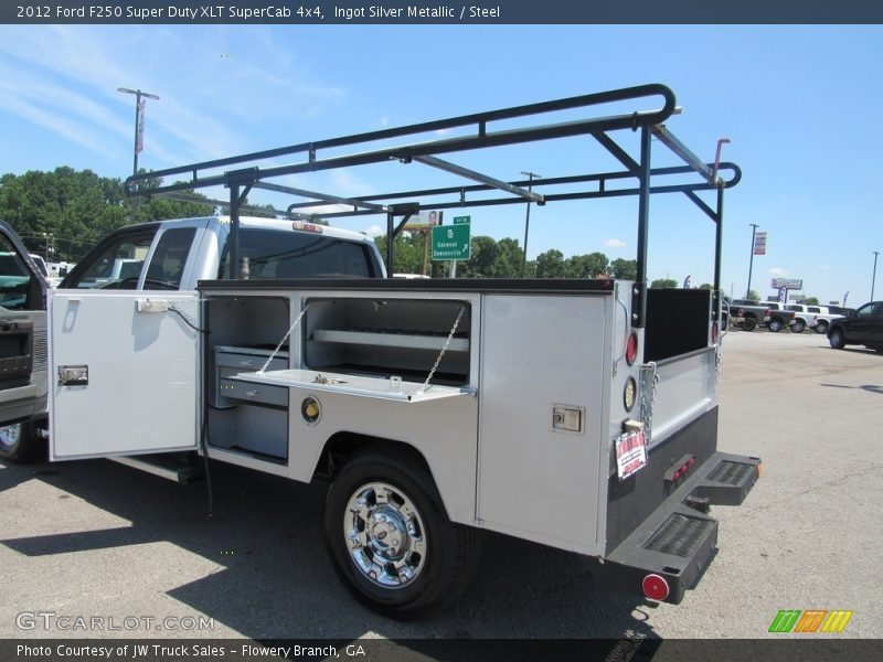 Ingot Silver Metallic / Steel 2012 Ford F250 Super Duty XLT SuperCab 4x4