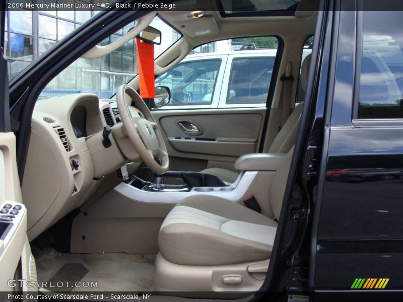 Black / Pebble Beige 2006 Mercury Mariner Luxury 4WD