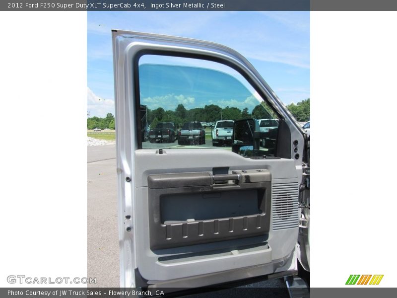 Ingot Silver Metallic / Steel 2012 Ford F250 Super Duty XLT SuperCab 4x4