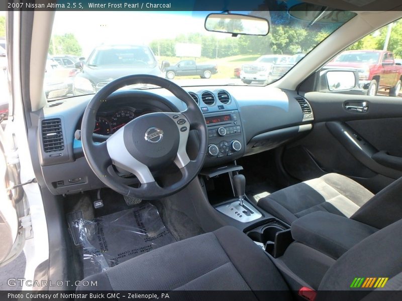 Winter Frost Pearl / Charcoal 2007 Nissan Altima 2.5 S