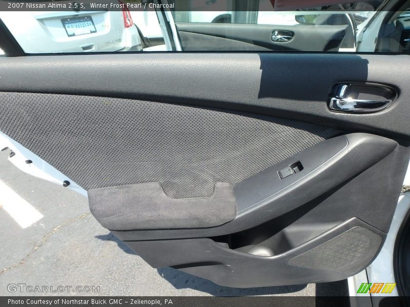 Winter Frost Pearl / Charcoal 2007 Nissan Altima 2.5 S