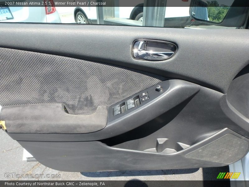Winter Frost Pearl / Charcoal 2007 Nissan Altima 2.5 S