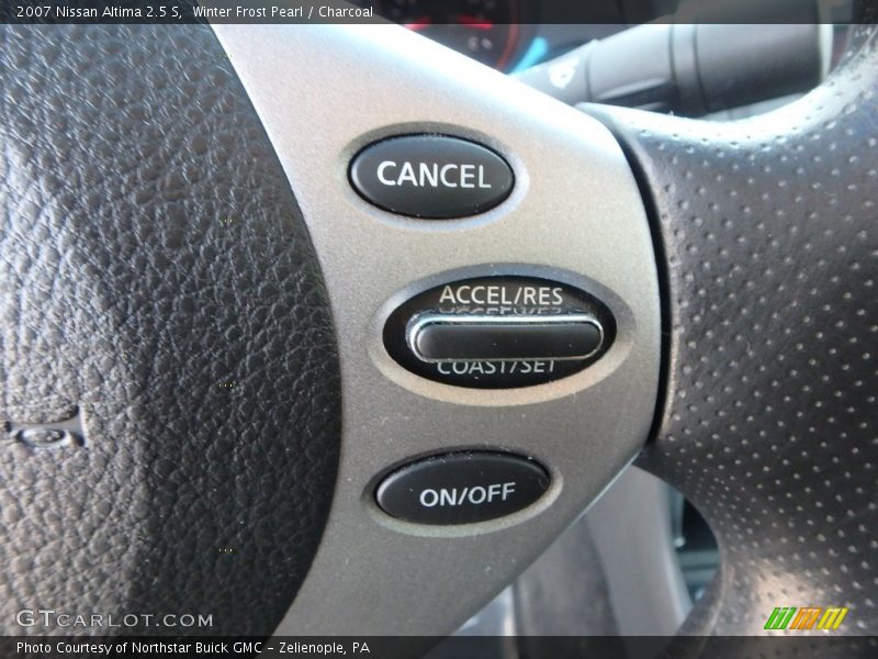Winter Frost Pearl / Charcoal 2007 Nissan Altima 2.5 S