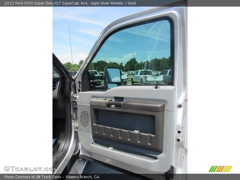 Ingot Silver Metallic / Steel 2012 Ford F250 Super Duty XLT SuperCab 4x4