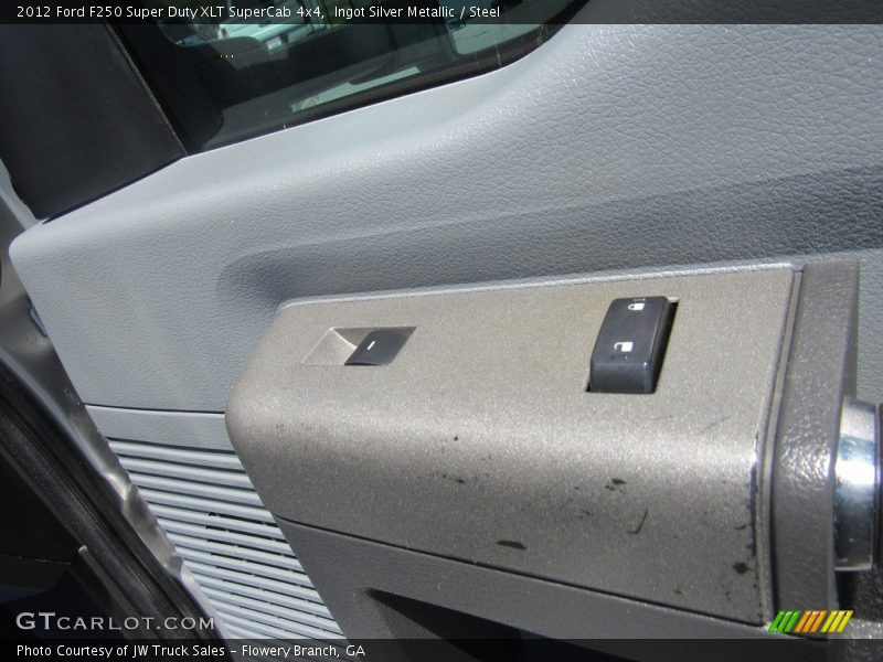 Ingot Silver Metallic / Steel 2012 Ford F250 Super Duty XLT SuperCab 4x4