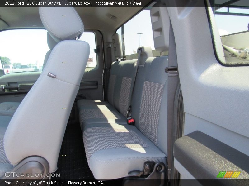Ingot Silver Metallic / Steel 2012 Ford F250 Super Duty XLT SuperCab 4x4