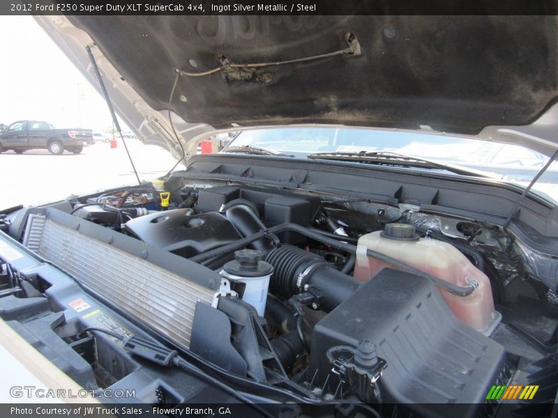 Ingot Silver Metallic / Steel 2012 Ford F250 Super Duty XLT SuperCab 4x4