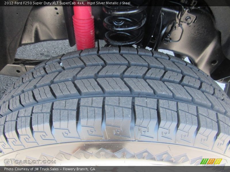 Ingot Silver Metallic / Steel 2012 Ford F250 Super Duty XLT SuperCab 4x4