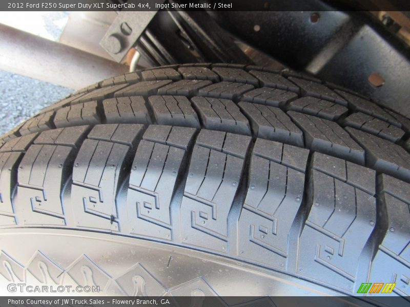 Ingot Silver Metallic / Steel 2012 Ford F250 Super Duty XLT SuperCab 4x4