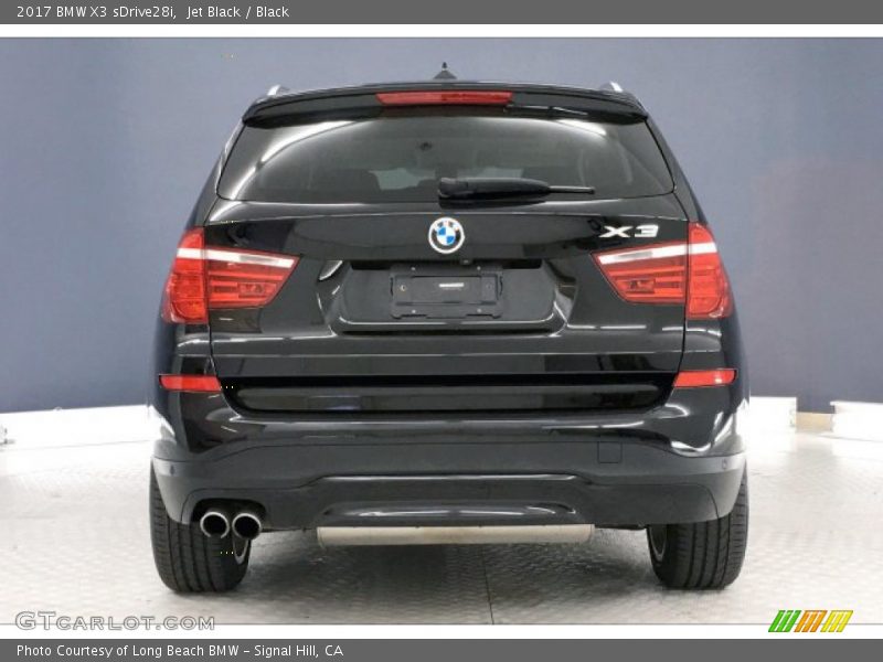 Jet Black / Black 2017 BMW X3 sDrive28i