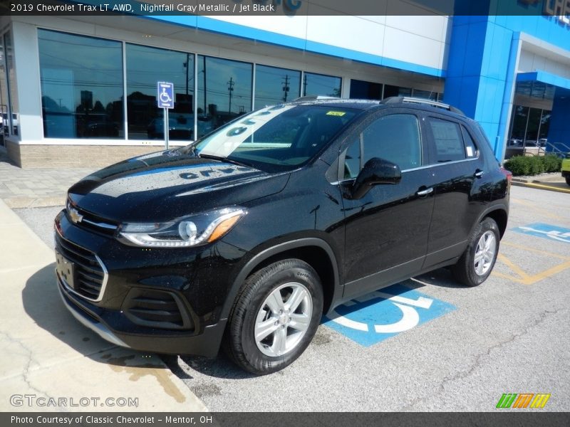 Nightfall Gray Metallic / Jet Black 2019 Chevrolet Trax LT AWD